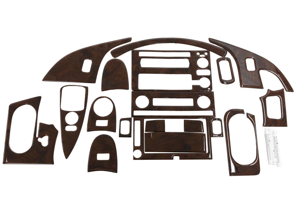 08-10 Dash Kit - Wood / Carbon Fiber / Brushed Aluminum Except Seat Memory