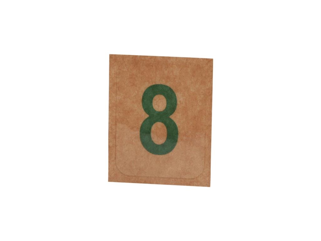 1963-1972 Green Cooling System Inspection #8 Decal