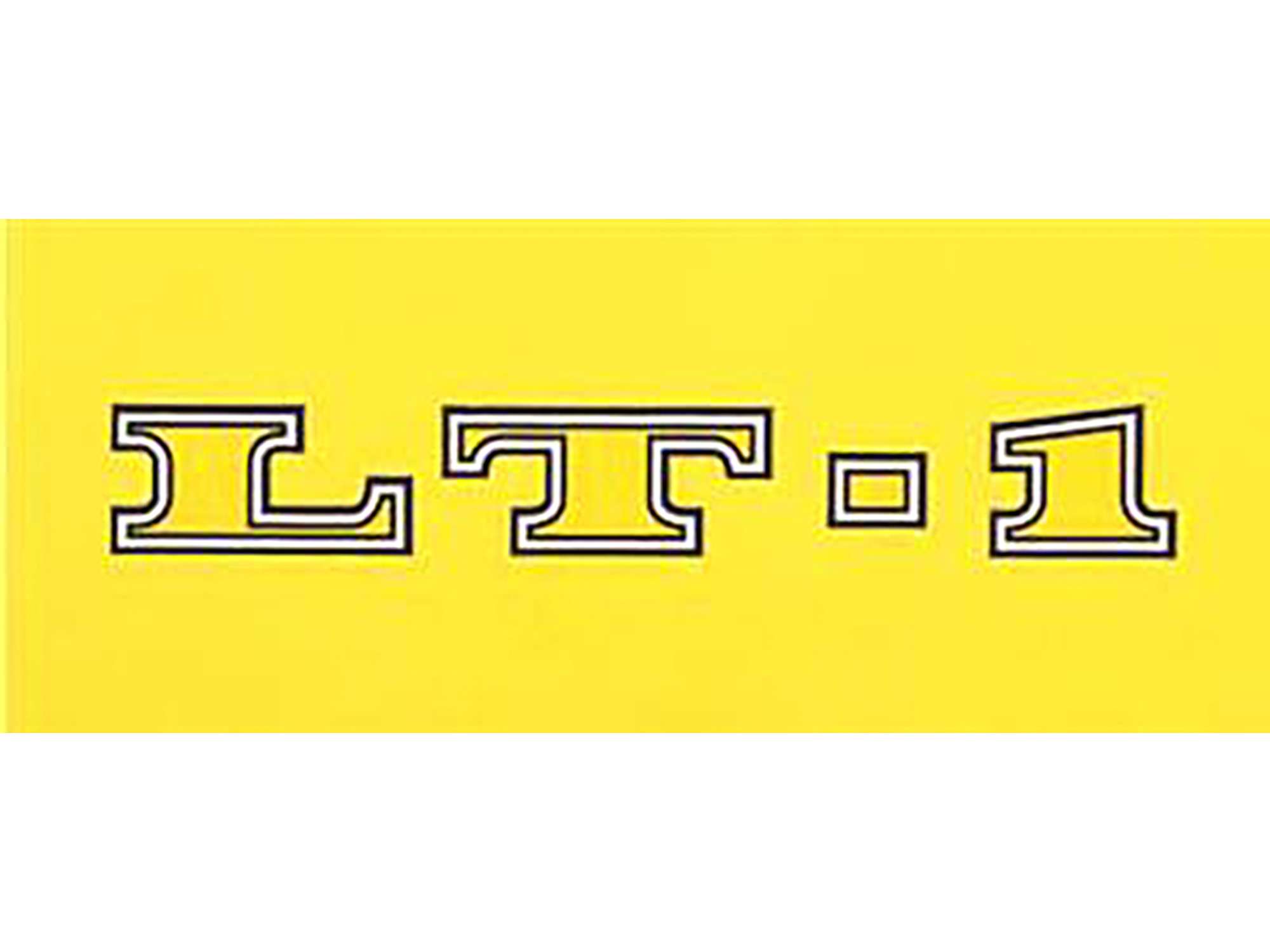 1970-1972 LT1 Hood Decal Late 70