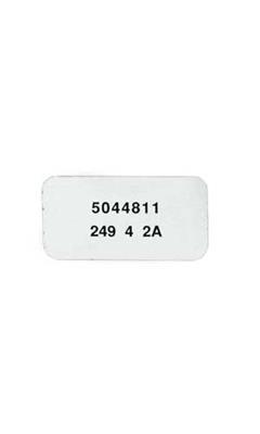 1974-1975 Windshield Wiper Motor Label - 5044811 (ND)