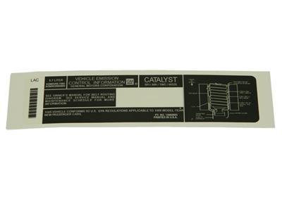 99 Decal - Emission ( LAC ) *Discontinued*