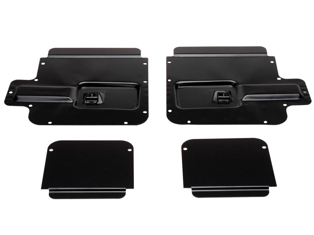 58 Door Access Plate Set - With Fasteners - 4 Pieces