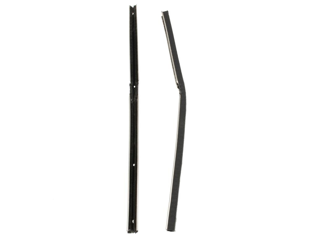 56-62 Door Window Run And Seal / Felt Set - Replacement Front Window Runs