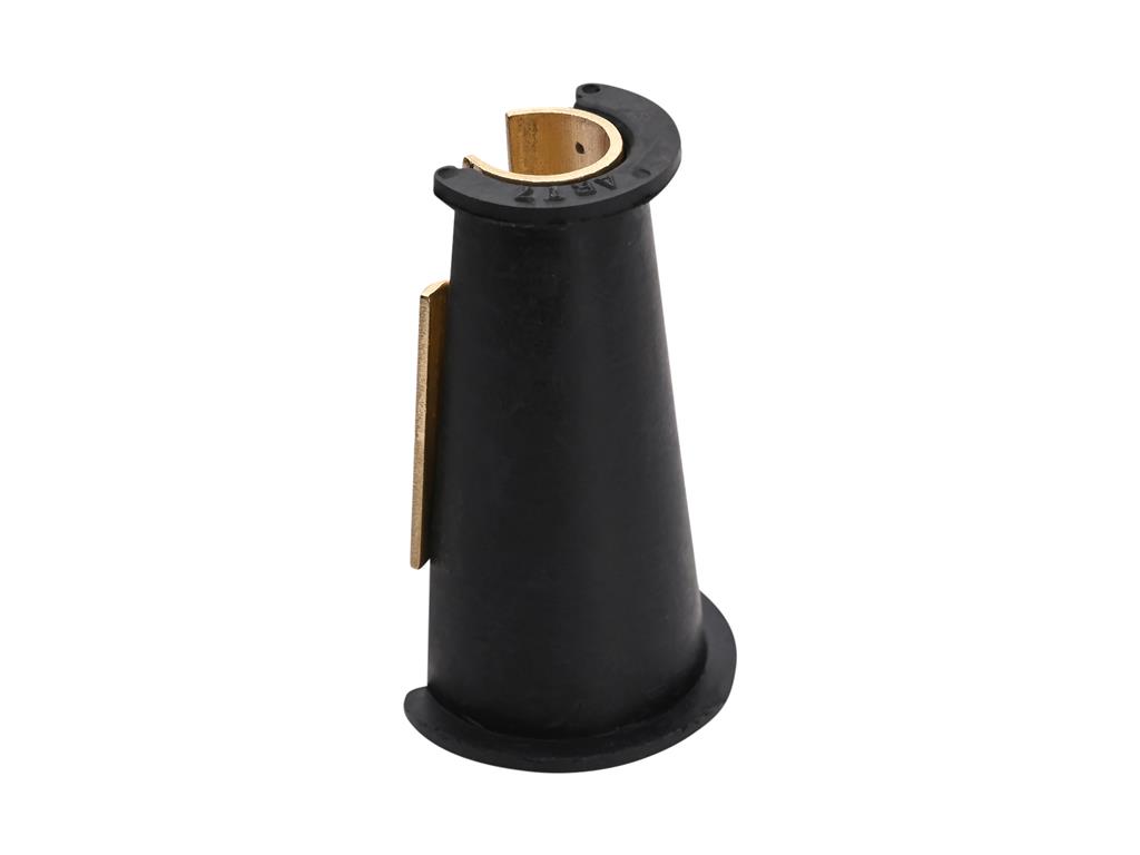 1970-1975 Door Guide Receiver Insert Set-Rubber & Brass