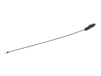 05-13 Emergency Inside Dr Release Handle w/Cable - Ebony - Left *Discontinued*