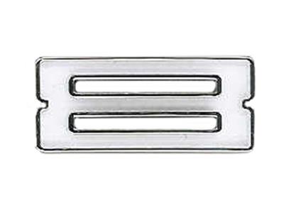8 Individual Numeral Emblem Color: White