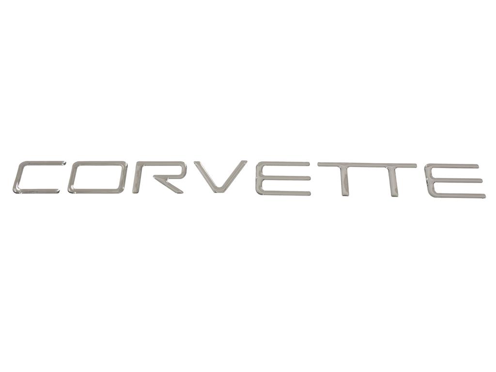 91-96 Rear Corvette Bumper Polyurethane Letter / Emblem Decal - Set