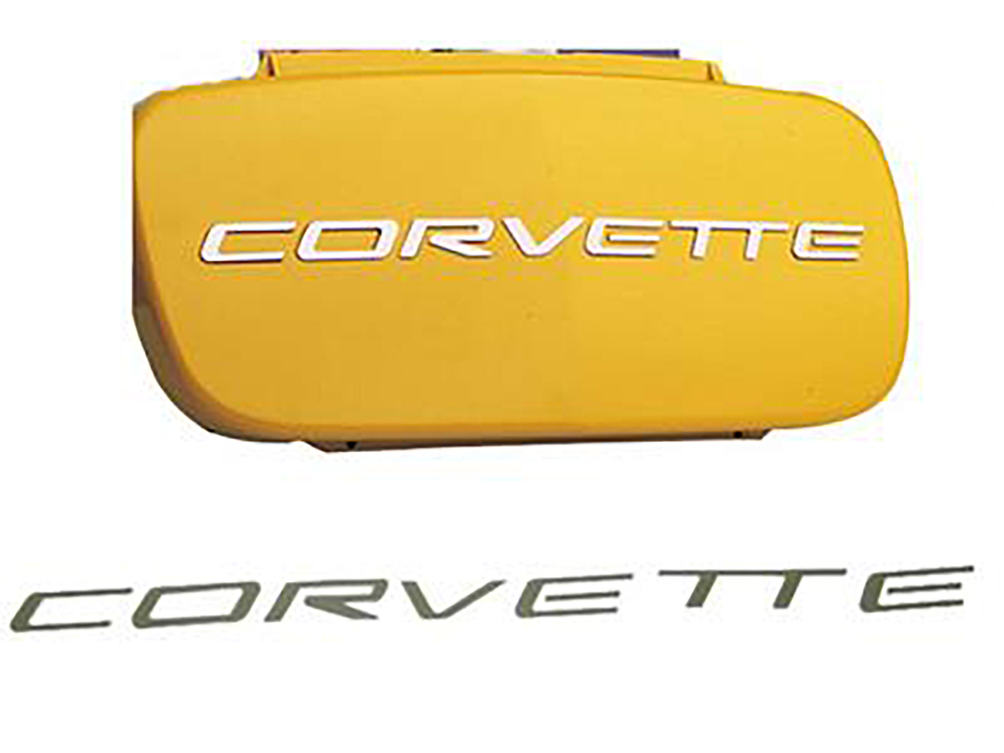 97-04 Letter / Emblem Set - Stainless Steel - Front And Rear Bumper
