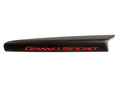 10-13 Side Fender Emblem/Body Molding- Black - Grand Sport - Left *Discontinued*