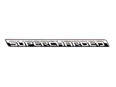 Supercharged Billet Emblem / Badge