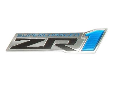 09-13 Emblem - Rear Bumper ZR1 Supercharged *Discontinued*