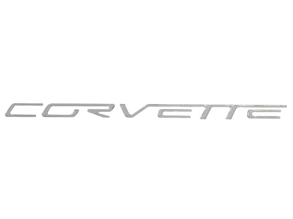 05-13 Corvette Rear Bumper Lettering Kit - Polyurethane