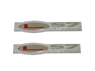 05-13 LS7 Billet Emblem (set Of 2)