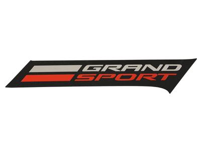 17-19 Grand Sport Side Vent Emblem - Right