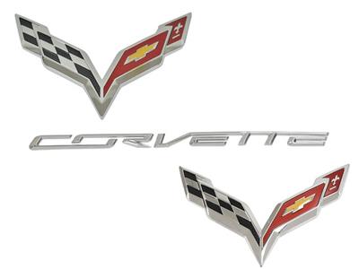 14-19 Factory Chrome Emblem - Front / Rear / Bumper (ND)