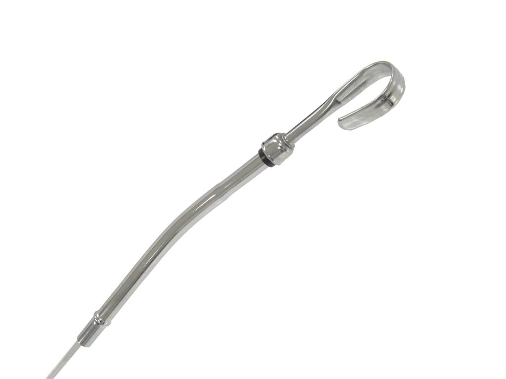 57-79 Oil Dipstick - 283 / 327 / 350 Chrome With Tube Replacement