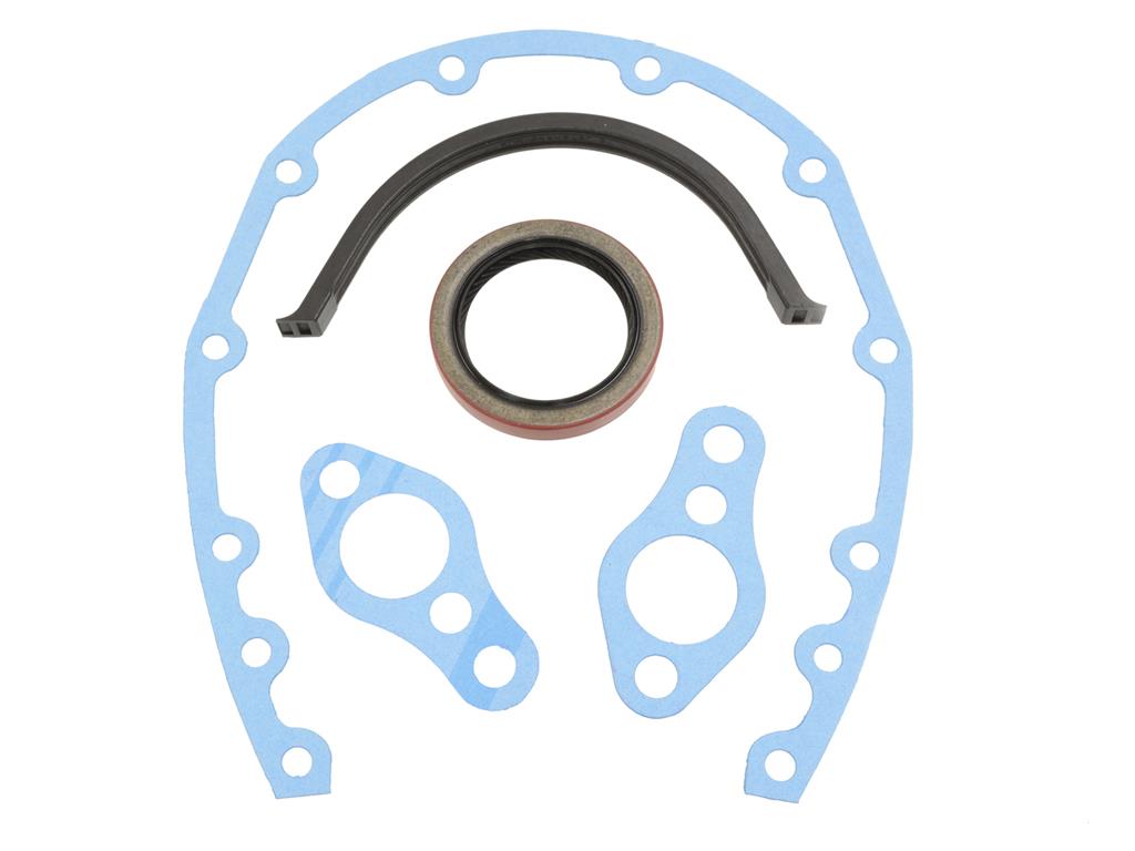 55-74 Timing Chain Cover Gasket Set - 283 / 327 / 350
