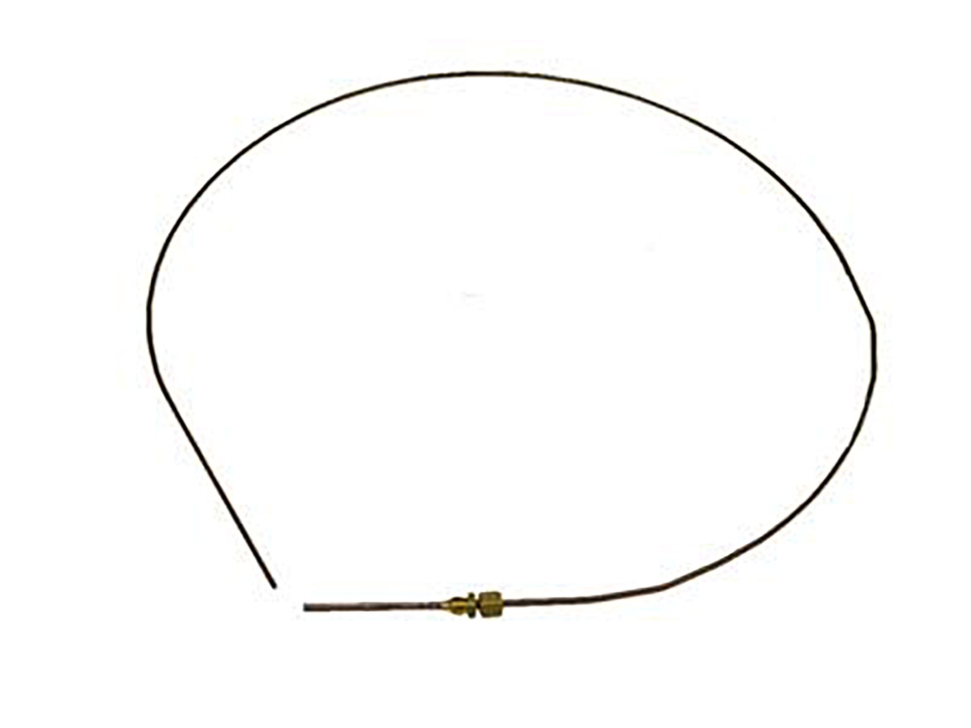 1956-1967 327 Oil Pressure Line Kit - (Copper Plated Steel)