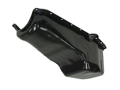63-79 Oil Pan 327/350 Replacement Painted Black *Discontinued*USE 302059*