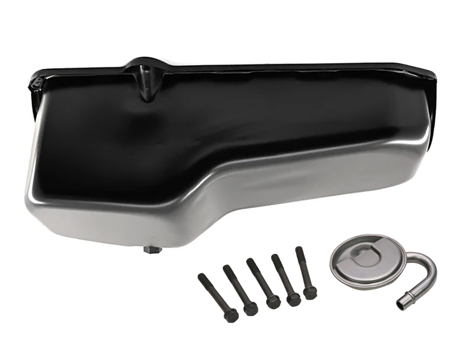 1980-1985 Corvette Oil Pan Replacement - Right Hand Dipstick, GM 14082348 and 14082350