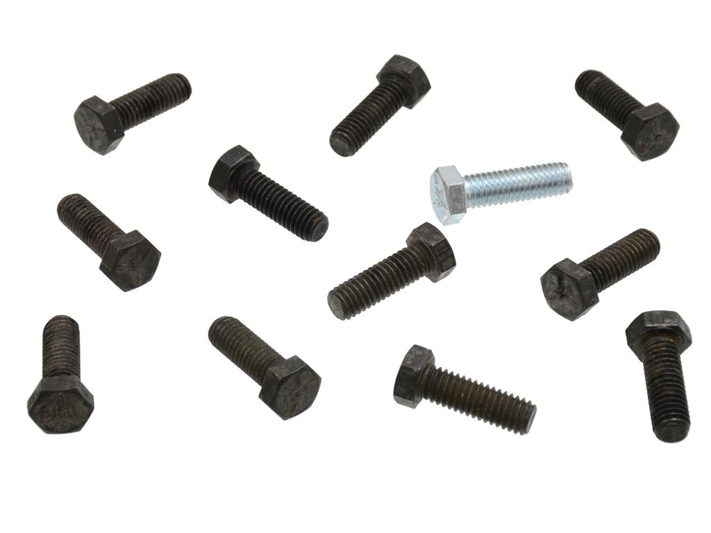 68-70 327/350 Intake Manifold Bolts (Black Phosphate - M Headmark)