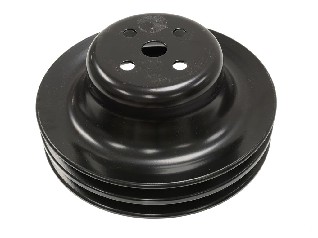 68-70 Water Pump 2 Groove Pulley - 327 / 350 with Air Conditioning