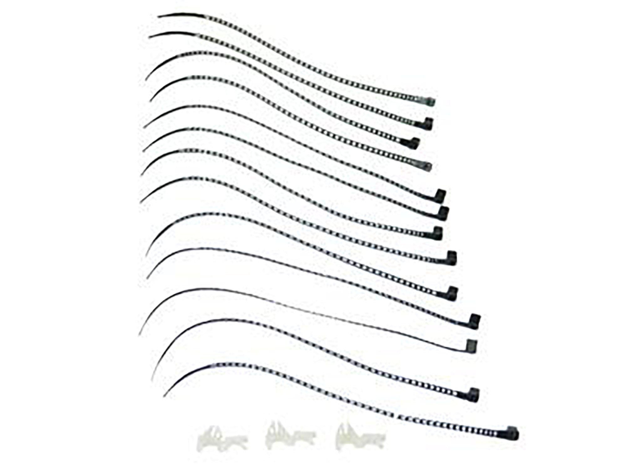 82 Engine And Wire Tie Strap Kit - 16 Pieces
