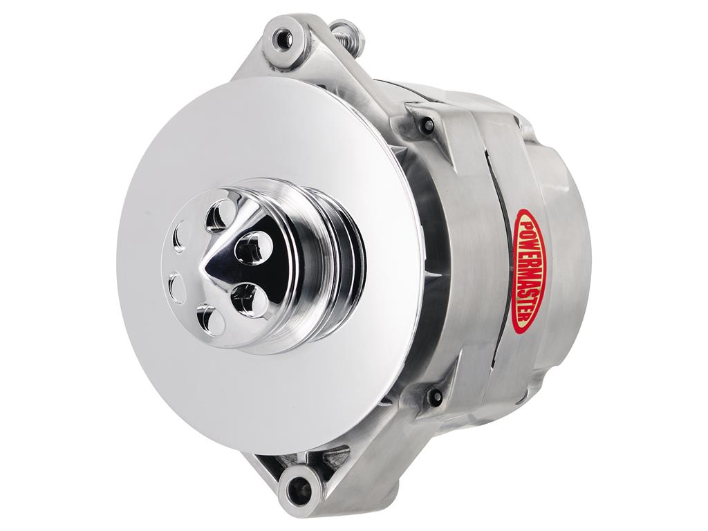 1969-1982 Powermaster 10si Style Alternator 85 Amp 1V Pulley Brushed