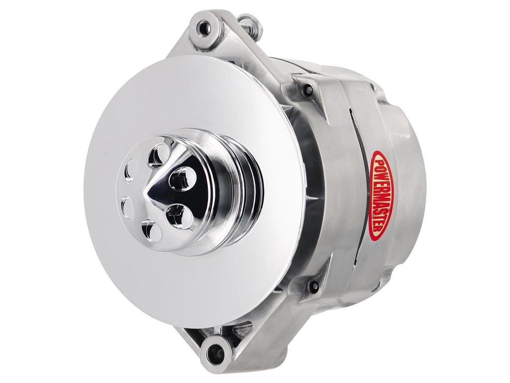 1969-1982 Powermaster 10si Style Alternator 100 Amp 1V Pulley Brushed