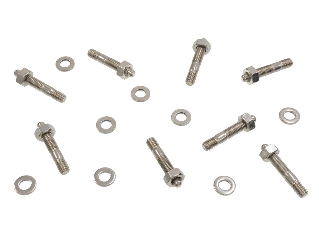 60-86 Valve Cover Stud - Stainless Steel With Nuts - 1986 Early (ND)