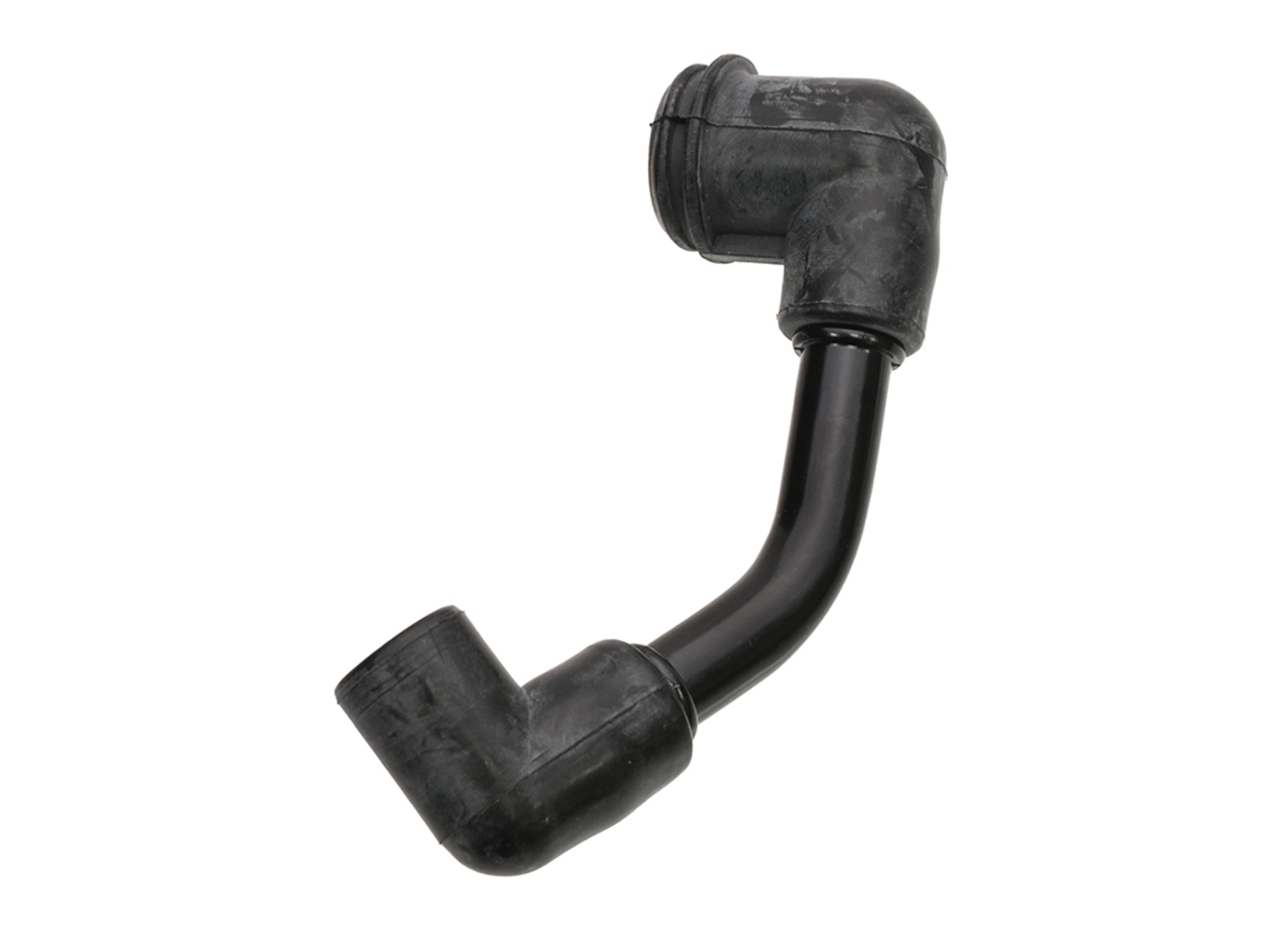 1985-1987 Right Valve Cover to Throttle Body Elbow Tube with Grommets