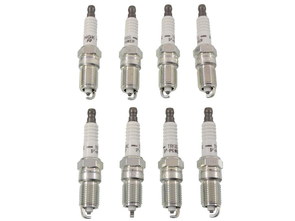 92-96 NGK TR55 Spark Plugs Stock Heat Range - Set of 8
