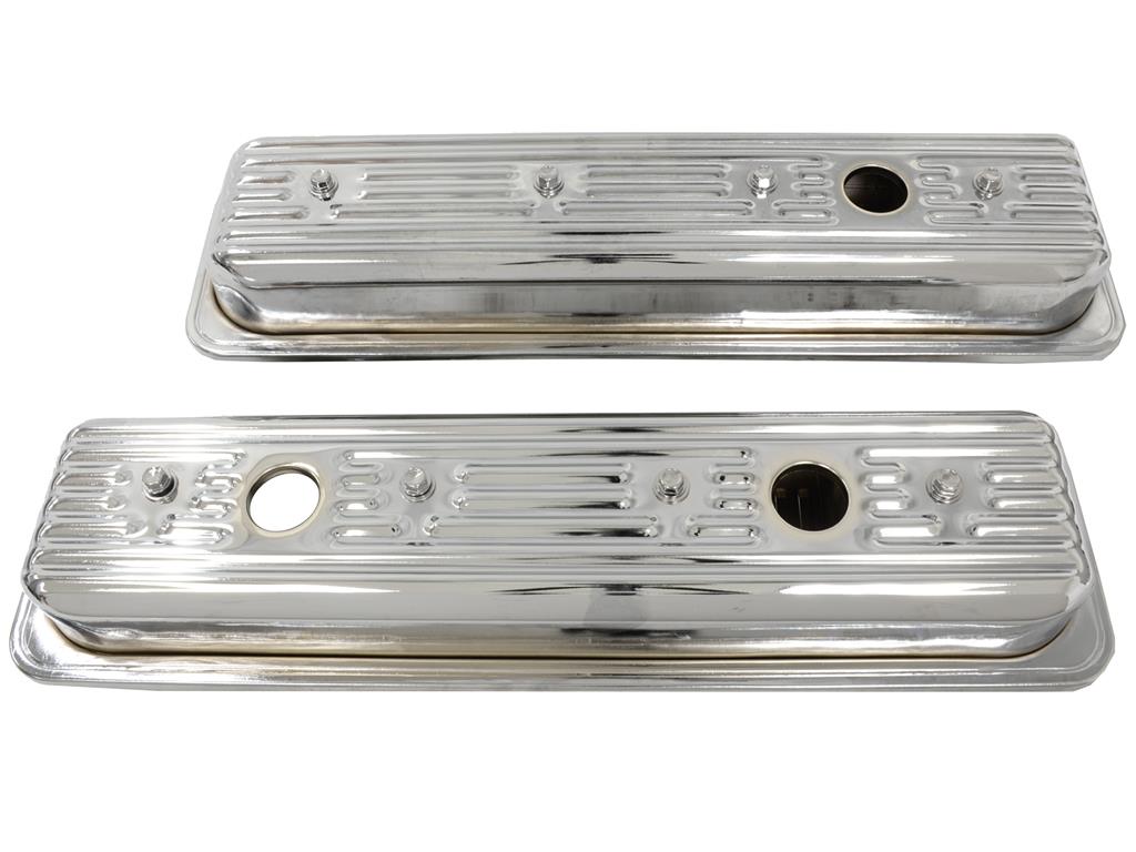 87-96 Chrome Valve Covers - With Bolts