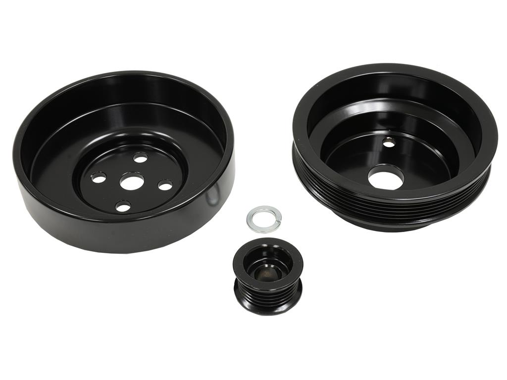 88-91 March Engine Pulley Set 3 Piece Power And Amp System (ND)