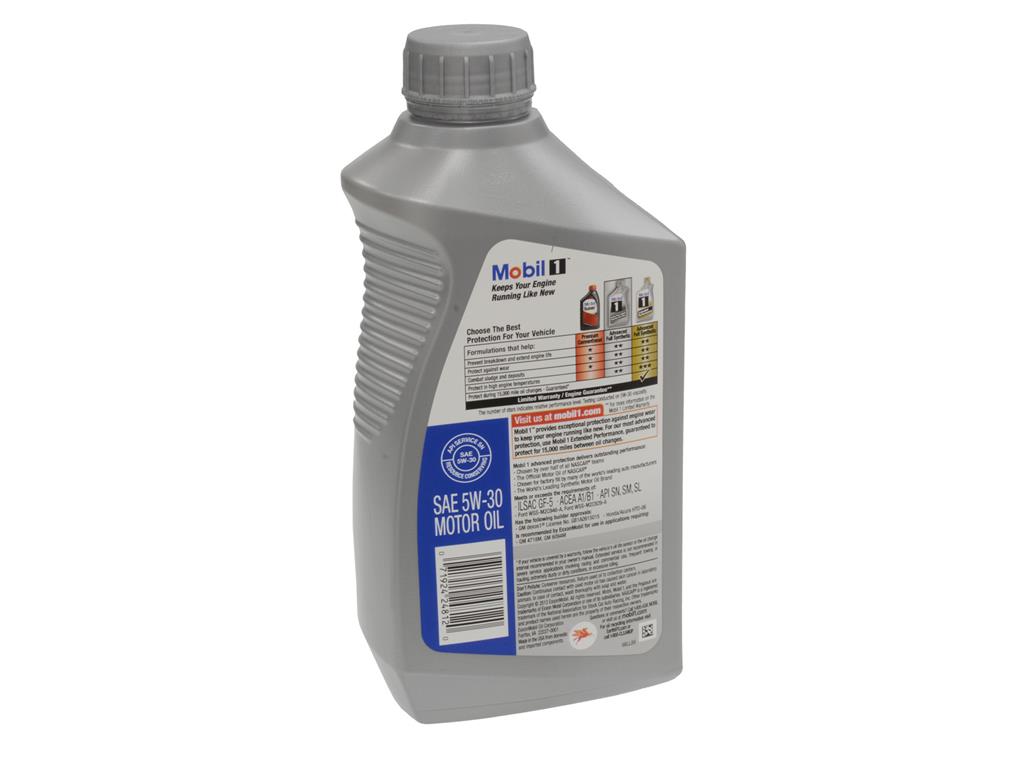 Mobil 1 5w30 Synthetic Engine Oil - Quart