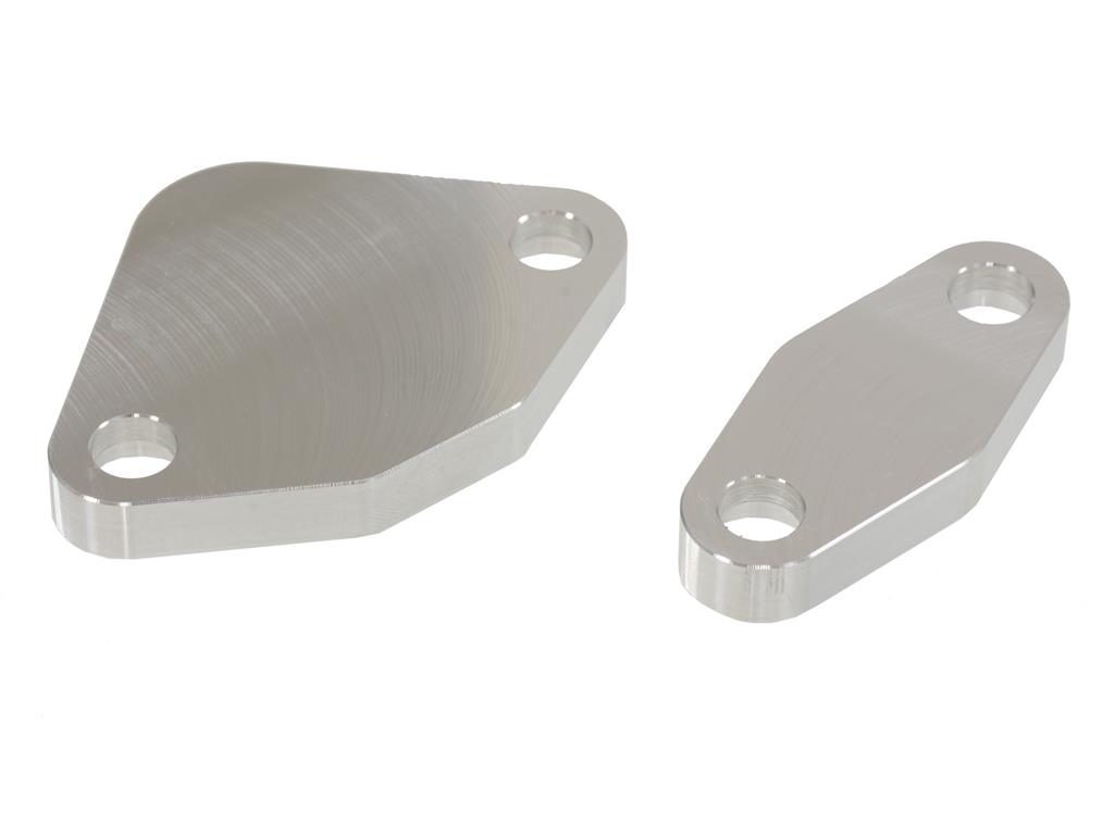 92-96 LT1 EGR Block Off Plate Billet Aluminum Set Of 2 *DISCONTINUED*