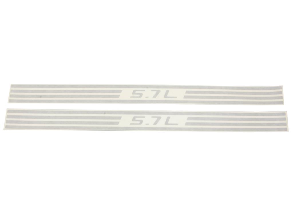 97-04 Fuel Rail Cover Decal - 5.7L and Lines - Does Both Covers *Specify Color*