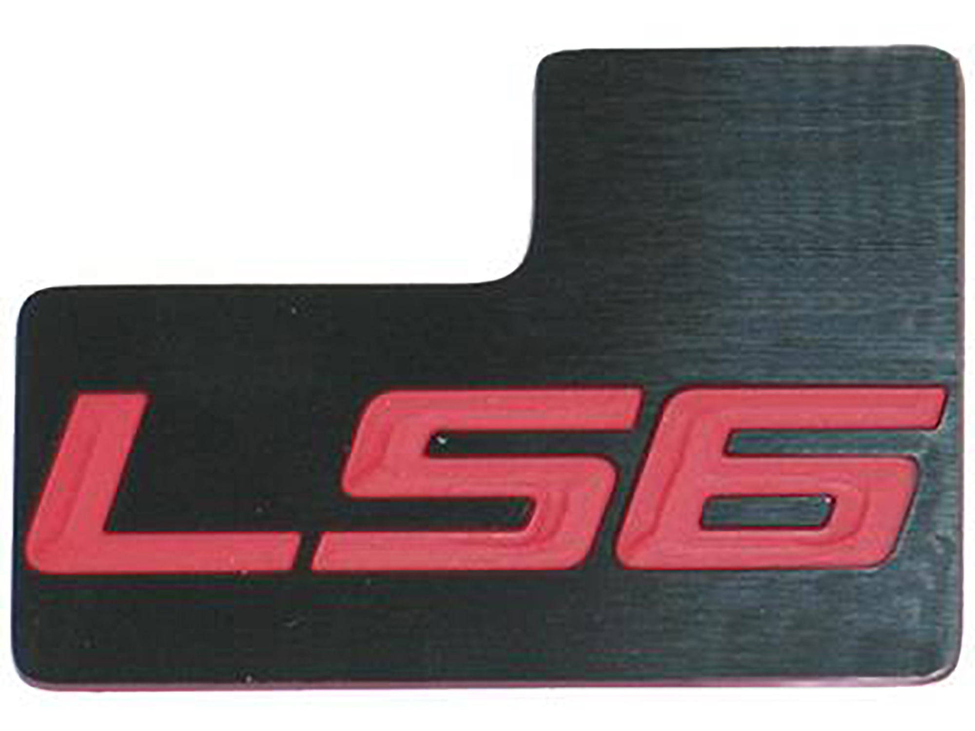 97-04 LS6 Black With Red Throttle Body ID Plate