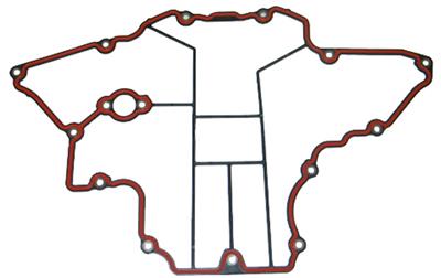 01-04 Oil Pan Gasket - Lower