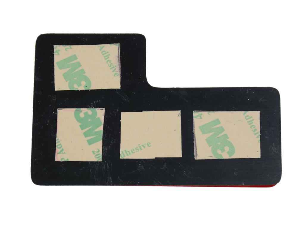 97-04 LS1 Throttle Body ID Plate - Red With Black