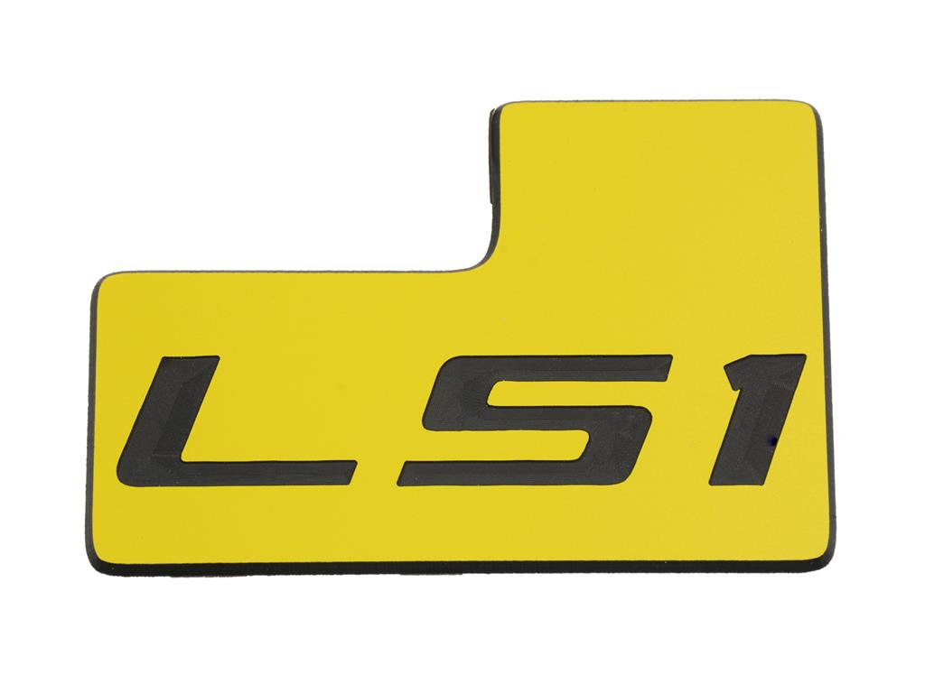 97-04 LS1 Yellow With Black Throttle Body ID Plate