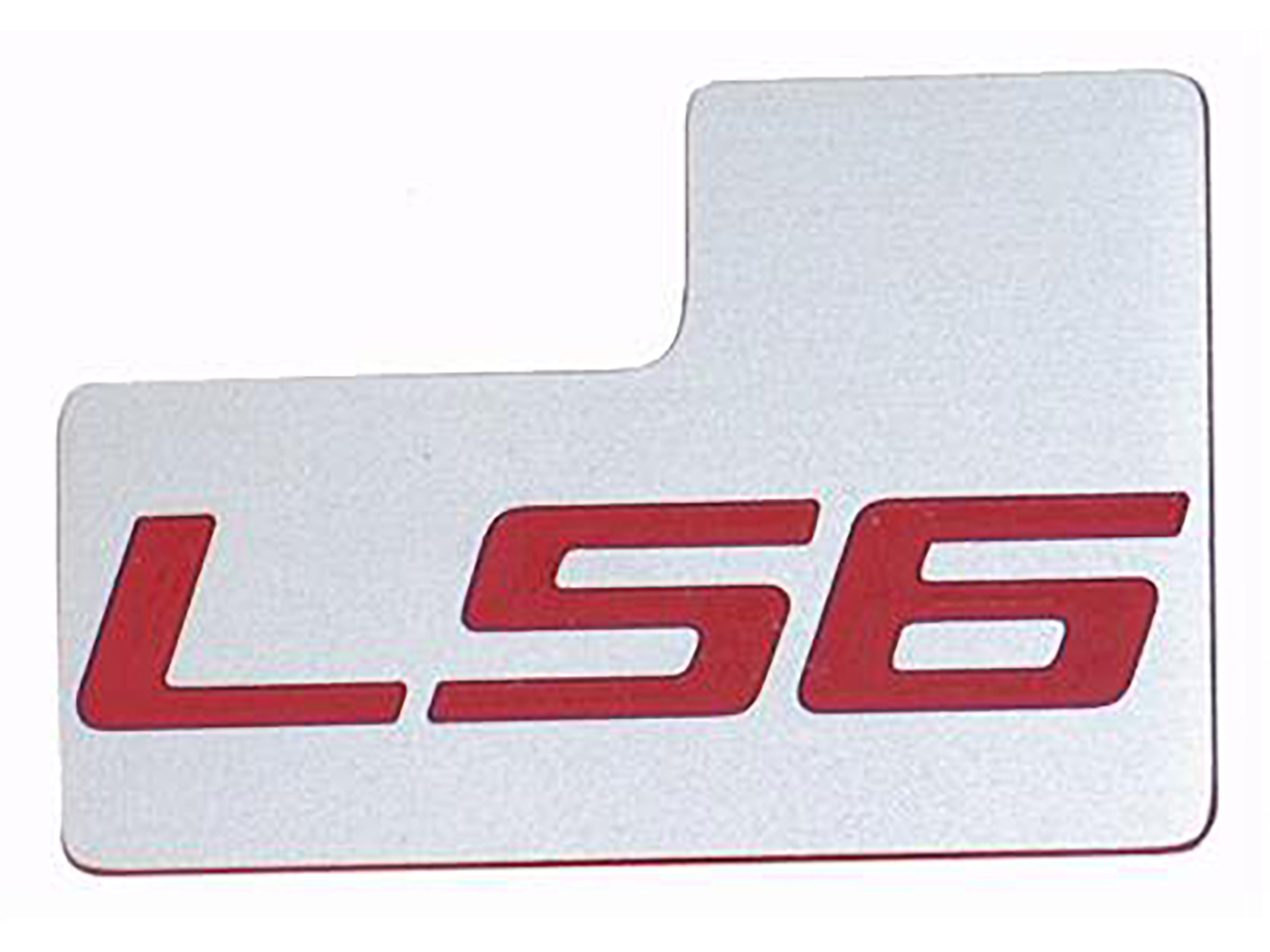 97-04 LS6 Silver With Red Throttle Body ID Plate
