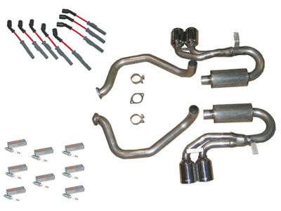 97-04 Performance Package Stage 2 - Borla Stinger Oval Tip Exhaust (ND)