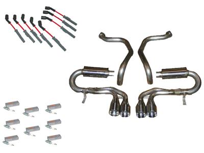 97-04 Performance Package Stage 2 - Borla Stinger Round Tip Exhaust (ND)