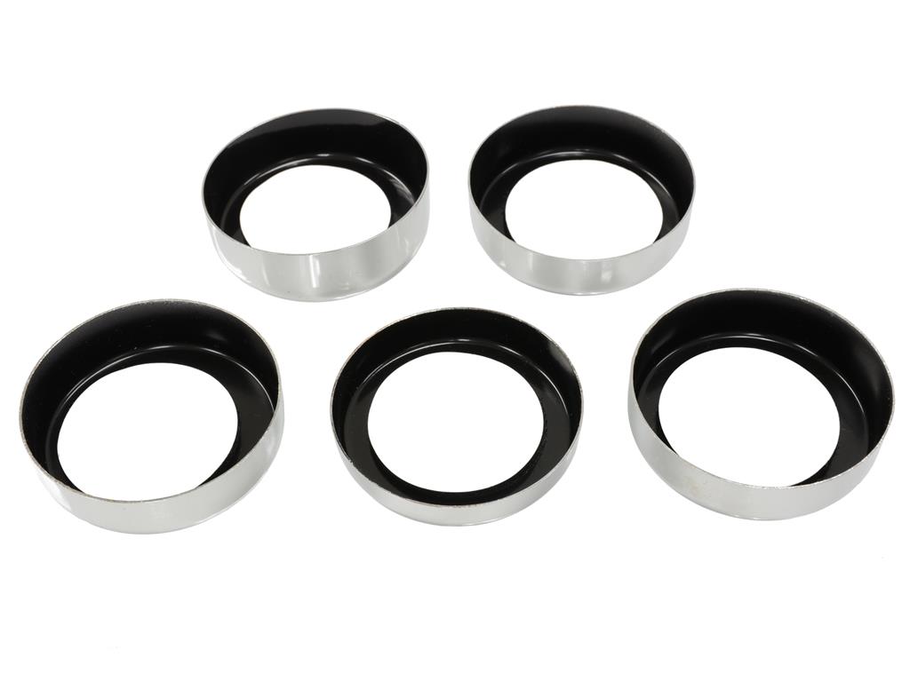 97-13 Slotted Carbon Fiber Engine Cap Cover Set (5pc) Accessory Color: Black