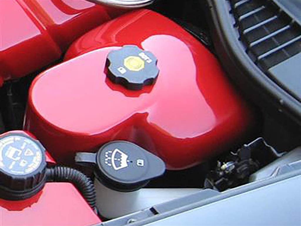 2009-2013 Brake Reservoir & Booster Cover with Automatic Fiberglass *Specify Color*