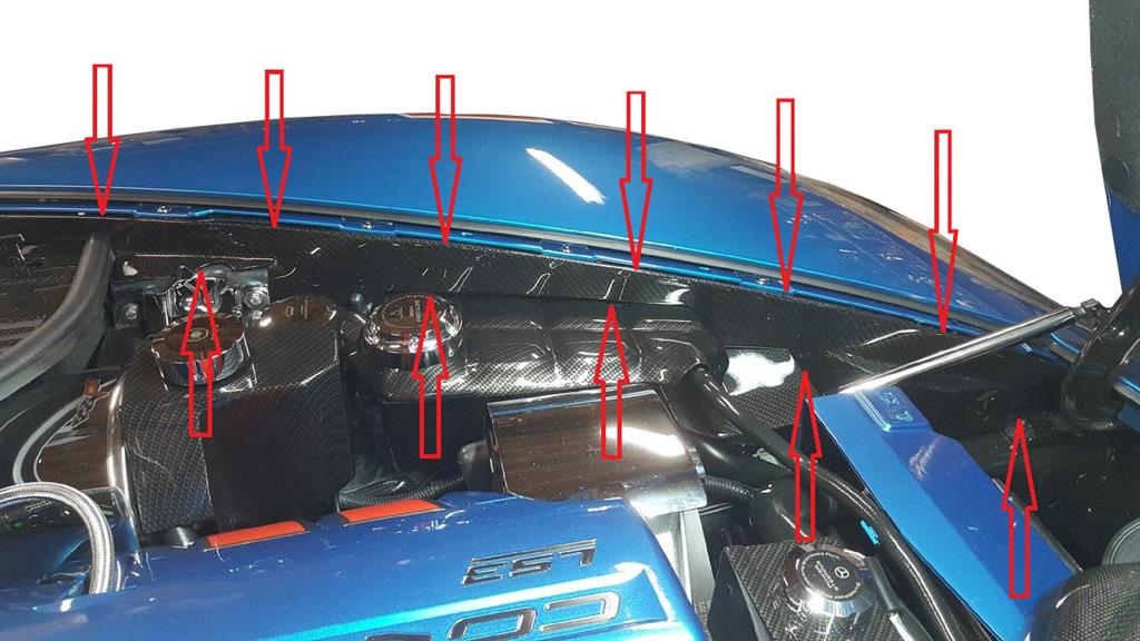 05-13 Carbon Fiber Look Inner Fender / Skirt Liners (ND) *Discontinued*