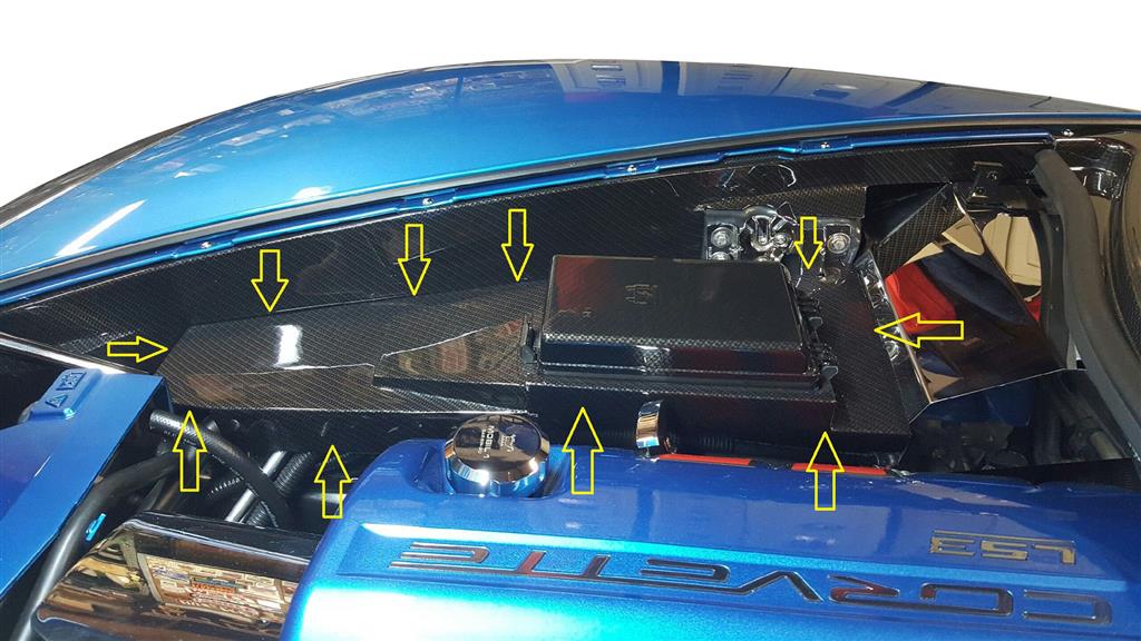 05-13 Carbon Fiber Look Fuse Box Surround / Finish Panel (ND) *Discontinued*