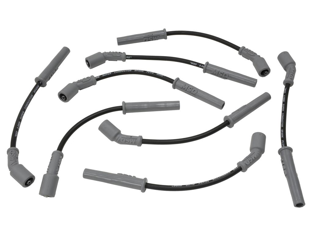 14-19 MSD 8.5mm Spark Plug Wires Accessory Color: Black