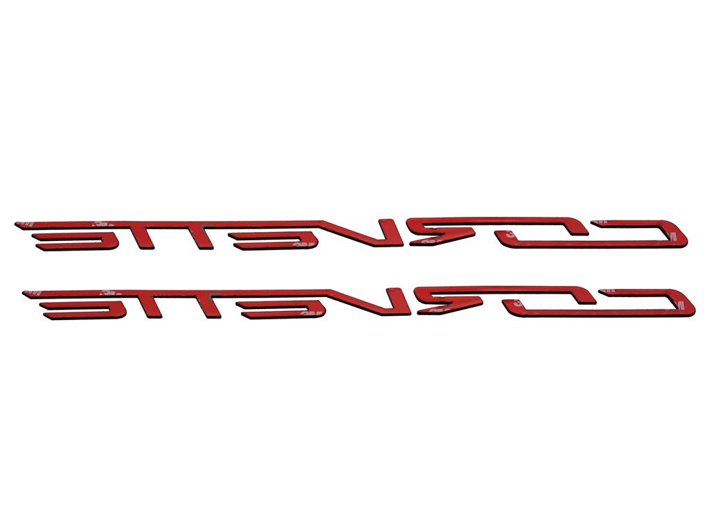 14-19 Fuel Rail Cover Stainless Corvette Script Stainless Finish: Polished